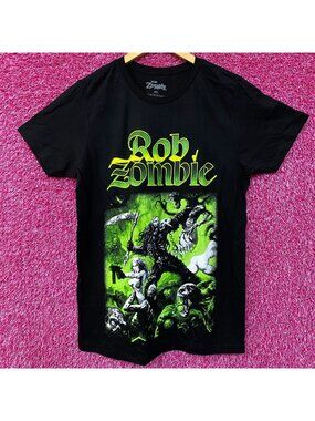 Rob Zombie Death War Graphic Design T-Shirt Medium